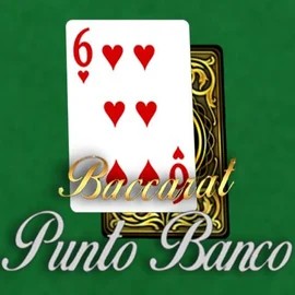 Baccarat - Punto Banco online game logo by Red Tiger Gaming on flaksicasinos.fi