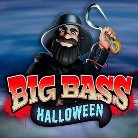Big Bass Halloween logo by Pragmatic Play at Flaksi CasinoBig Bass Halloween