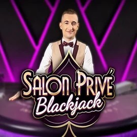 Blackjack Salon Privé casino game by Ezugi – featured logo at Flaksi Casino