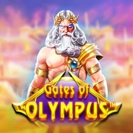 Gates of Olympus slot logo by Pragmatic Play at Flaksi CasinoGates of Olympus