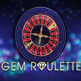 Gem Roulette slot icon by iSoftBet, available at Flaksi Casino