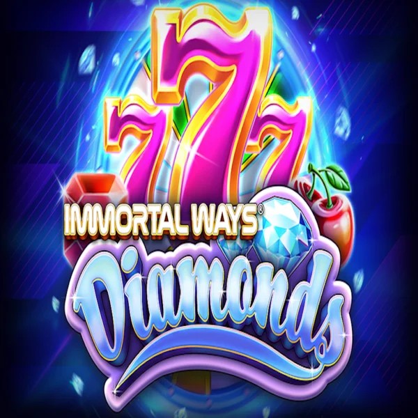 Immortal Ways Diamonds logo by RubyPlay at Flaksi Casino
