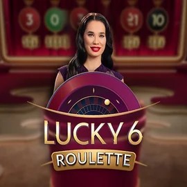 Lucky 6 Roulette slot icon by Pragmatic Play, available at Flaksi Casino