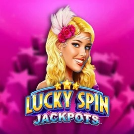 Lucky Spin Jackpots logo – Jackpots by Novomatic at Flaksi Casino