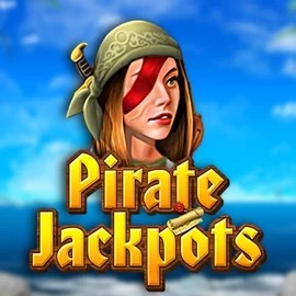 Jackpots logo of Pirate Jackpots from Belatra Games at Flaksi Casino