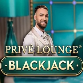 Privé Lounge Blackjack slot logo by Pragmatic Play at Flaksi Casino