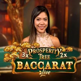 Prosperity Tree Baccarat game by Evolution – logo hosted on Flaksi Casino
