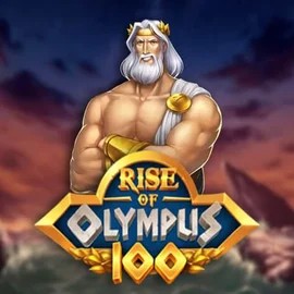 Logo of Rise of Olympus 100 from Play'n GO at Flaksi Casino
