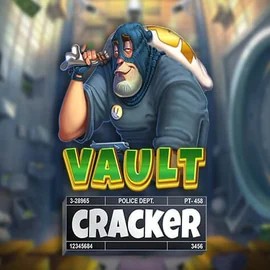 Logo of Vault Cracker from Red Tiger Gaming at Flaksi Casino